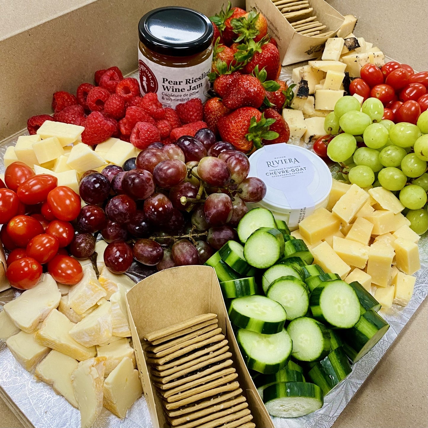 Plateau de fromages végétarien