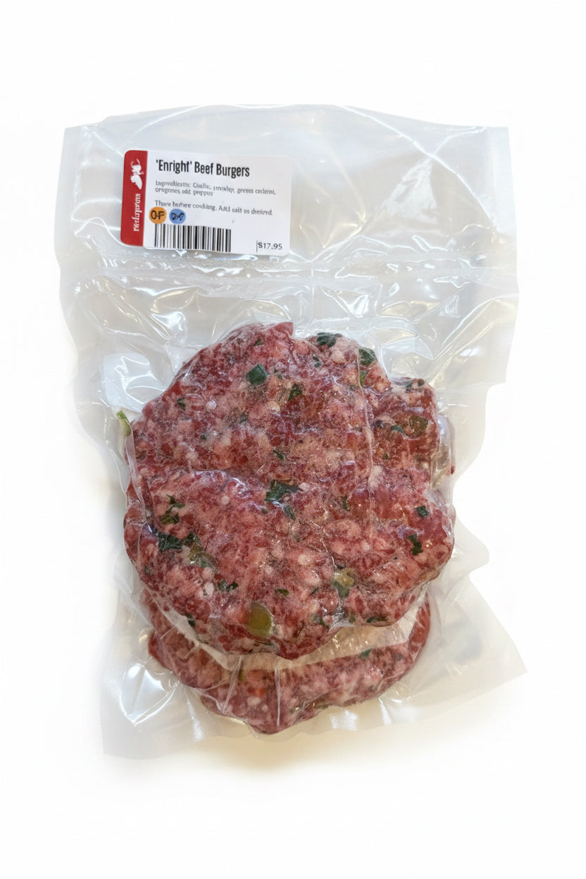 Bœuf haché Enright pour hamburgers