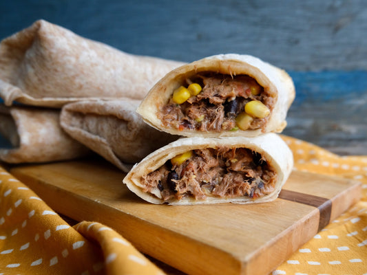 Burritos de bœuf braisé et haricots noirs (4)