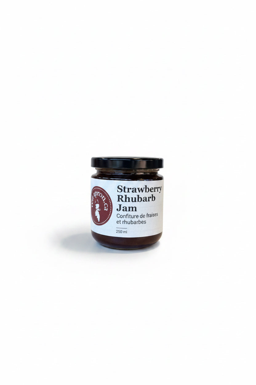 Confiture Fraise Rhubarbe 250ml